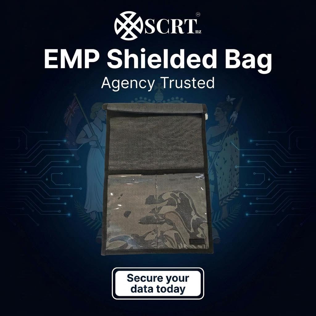 Medium Faraday Bag for Tablets & Travel Laptops - SCRT - It's your choice