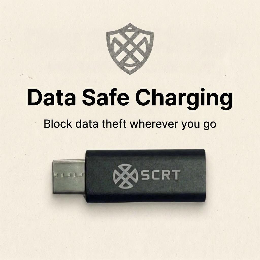 USB Data Blocker - Type C - SCRT - It's your choice