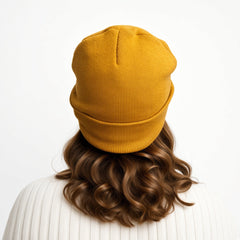 EMF Blocking Wool Beanie - Yellow - SCRT - It's your choice