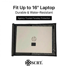 Large Faraday Bag for Laptops - SCRT - It's your choice