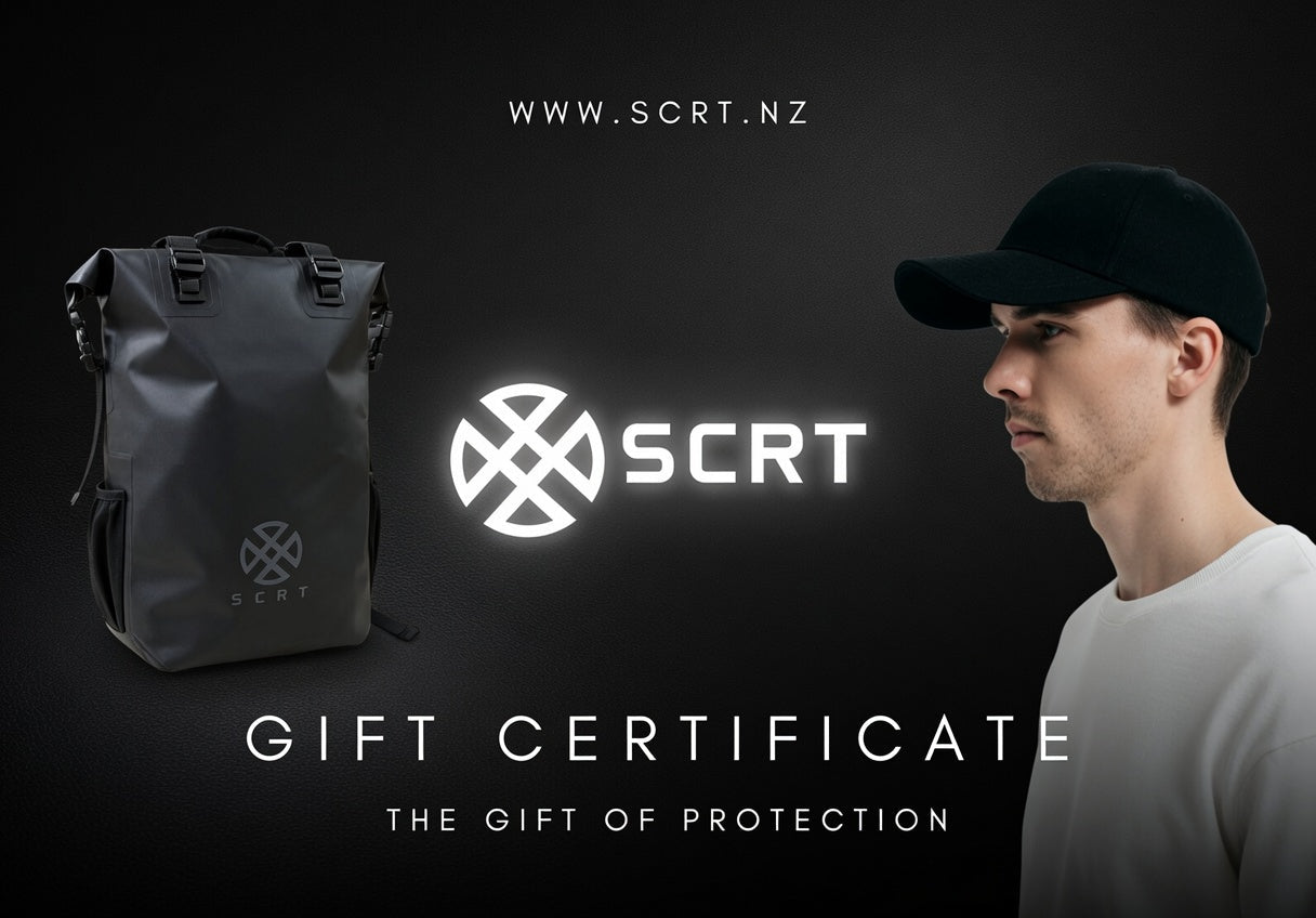 SCRT Gift Card - The Gift of protection - SCRT - It's your choice