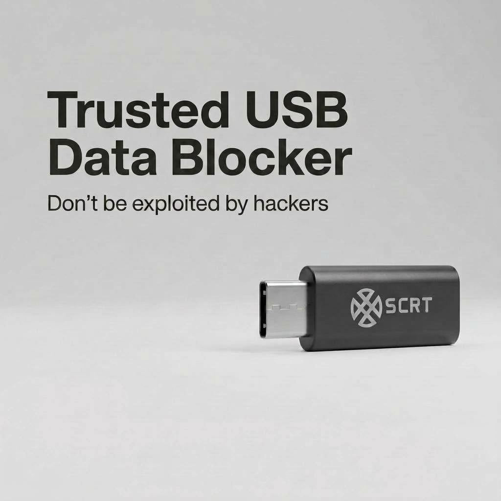 USB Data Blocker - Type C - SCRT - It's your choice